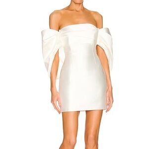 Solace London Elina Ivory Mini Dress Size 6